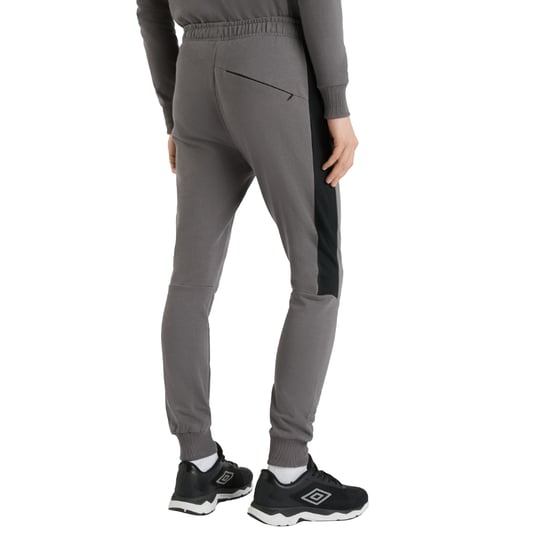 Umbro - "Terrace" Jogginghosen für Herren (Burgfelsen/Schwarz) - Image 2