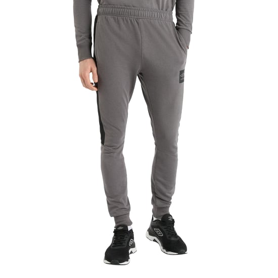 Umbro - "Terrace" Jogginghosen für Herren (Burgfelsen/Schwarz) - Image 5