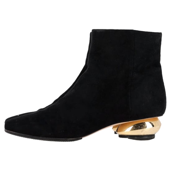 Stuart Weitzman Freja Stiefeletten aus schwarzem Wildleder - Image 4