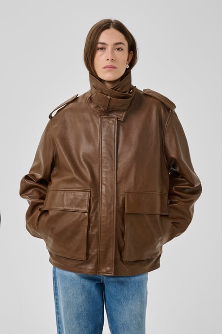 Lederjacke MWDina Lederjacke Loose fit - Image 3