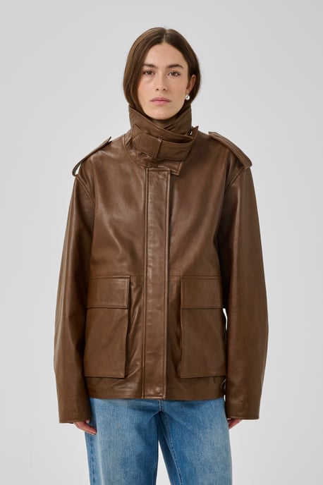 Lederjacke MWDina Lederjacke Loose fit - Image 4