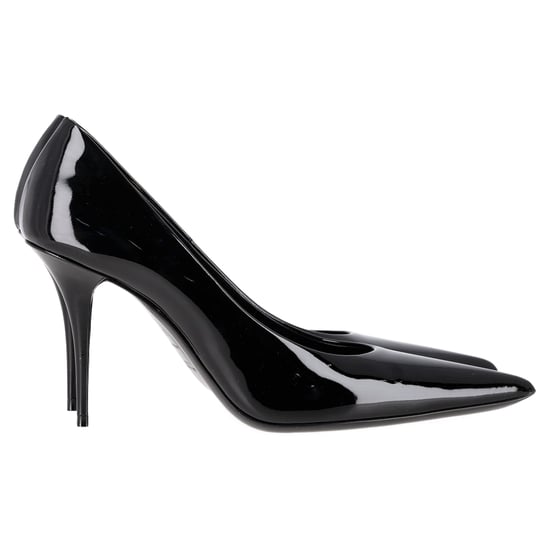 Saint Laurent Norma Pumps aus schwarzem Lackleder - Image 1