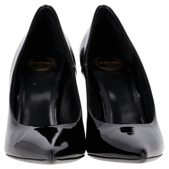 Saint Laurent Norma Pumps aus schwarzem Lackleder - Image 3