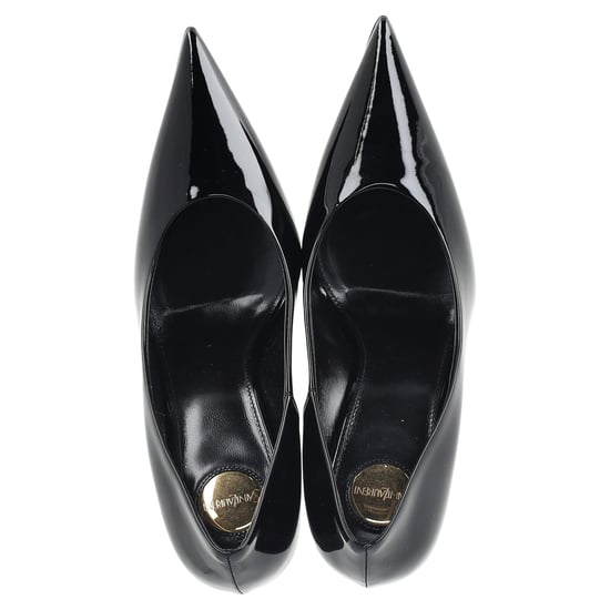 Saint Laurent Norma Pumps aus schwarzem Lackleder - Image 4