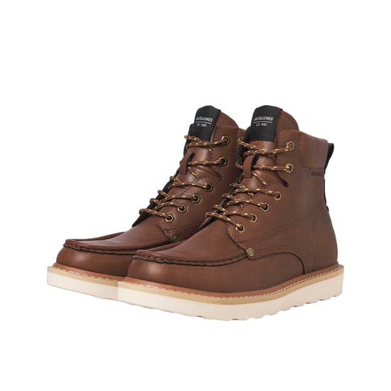 Jack And Jones - "Archway" Stiefeletten für Herren, Mokassin-Spitze (Cognacfarbe) - Image 4