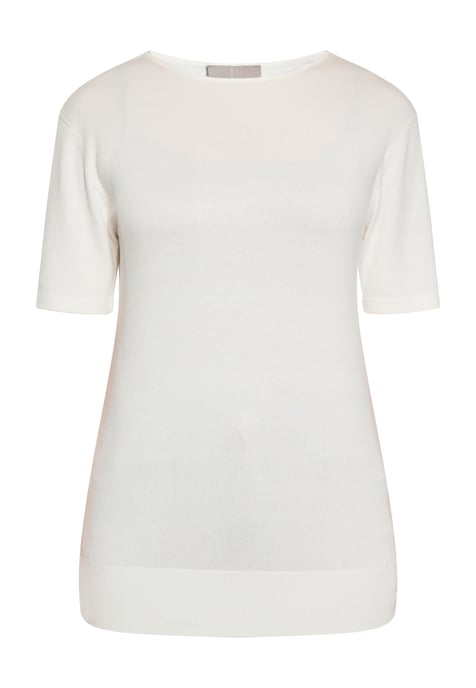 Dreimaster T-Shirt Frauen Wollweiß - Image 1