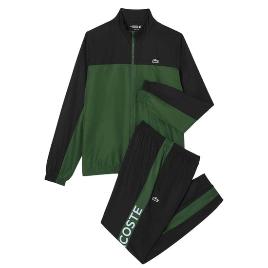 Lacoste - Trainingsanzug-Set für Herren, Tennis (Grün) - Image 1
