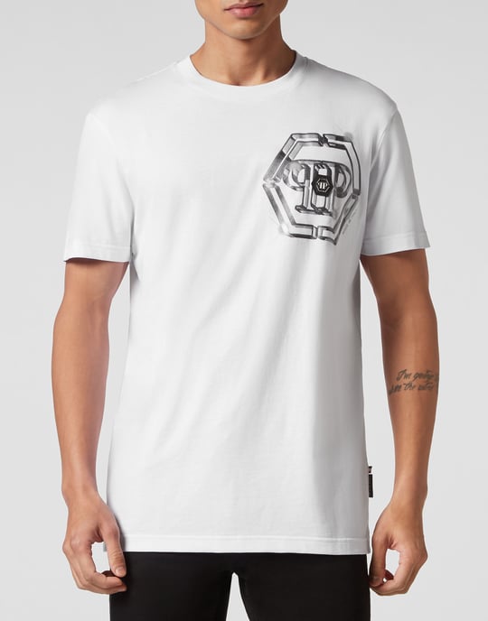 Philipp Plein T-Shirt mit Rundhalsausschnitt - Weiß - Image 2