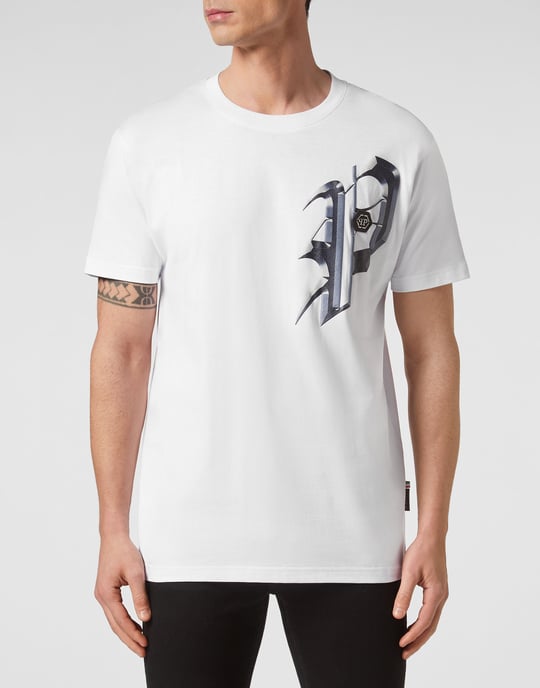 Philipp Plein T-Shirt mit Rundhalsausschnitt - Weiß - Image 2