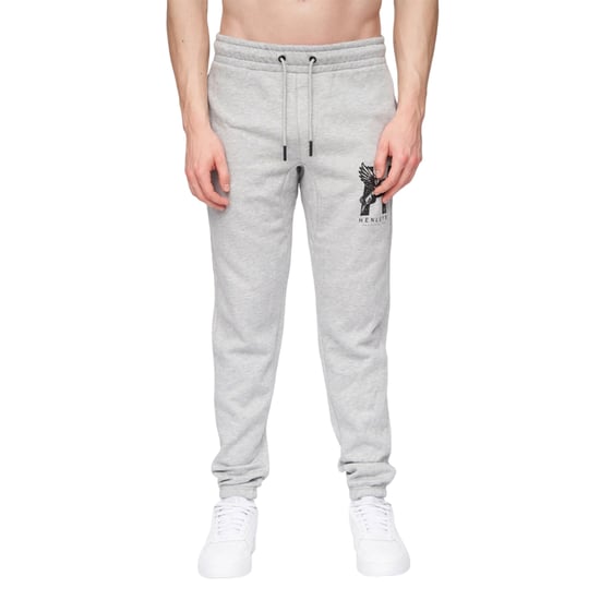 Henleys - "Curveball" Jogginghosen für Herren (Grau meliert) - Image 1