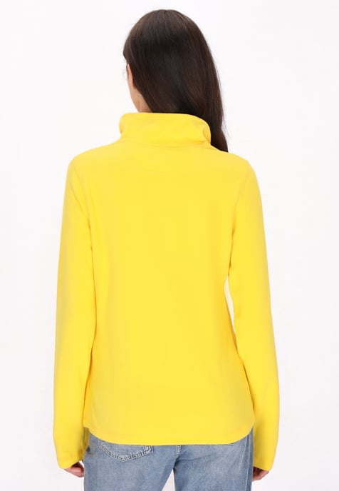 Mymo Fleecepullover Damen gelb - Image 4