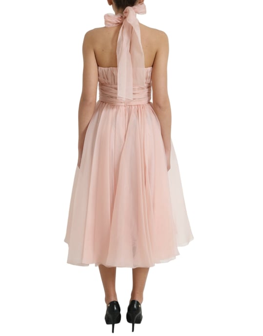 Halterneck A-Linien-Kleid - Image 3