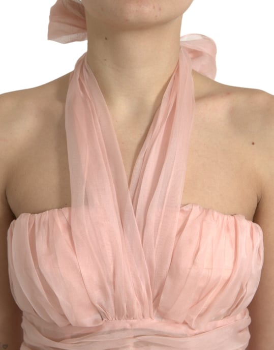 Halterneck A-Linien-Kleid - Image 4