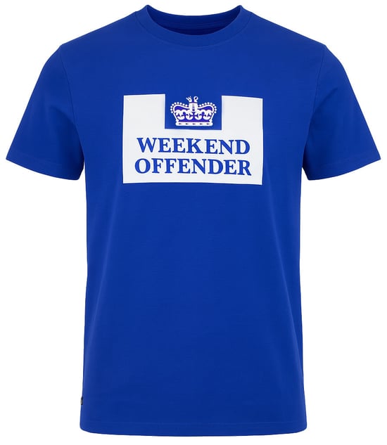 Weekend Offender McMoney Herren T-Shirt Blau - Image 1