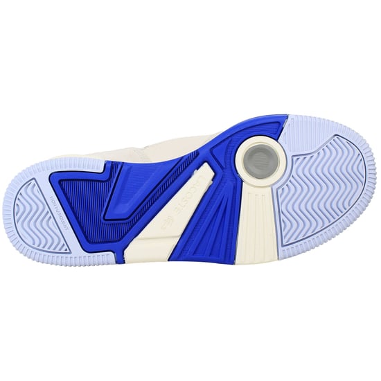 Lacoste Lineshot 124 1 Herren Weiß/Blaue Sneaker - Image 5
