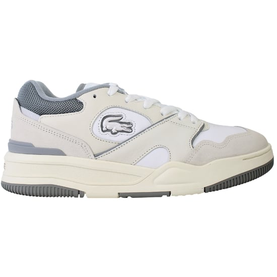 Lacoste Lineshot 124 1 Herren Weiß/Grau Sneakers - Image 1