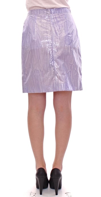 Licia Florio Faltenrock Wickel-Mini Lavendel - Image 3