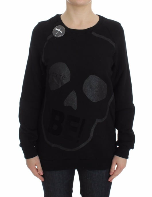 Totenkopf Sweatshirt mit Grafikdruck - Image 1