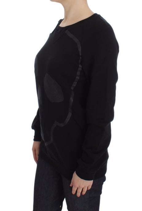 Totenkopf Sweatshirt mit Grafikdruck - Image 2