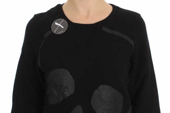 Totenkopf Sweatshirt mit Grafikdruck - Image 4