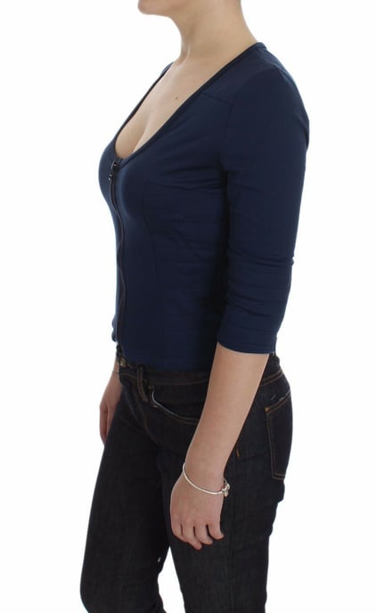 Exte Zip-up Bluse mit drei Viertelärmeln - Image 2