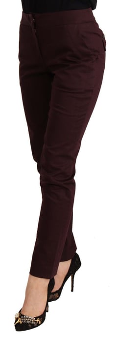 Bordeaux Slimstraight-Hosen - Image 2