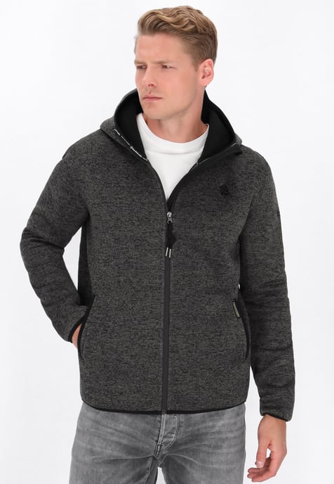 Schmuddelwedda Jacke Männer dunkelgrau meliert - Image 3