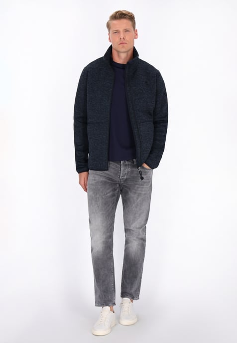 Schmuddelwedda Jacke Männer marine meliert - Image 2
