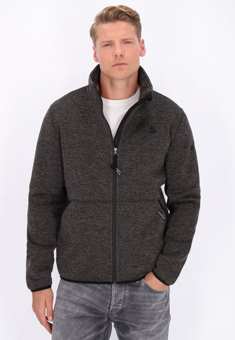 Schmuddelwedda Jacke Männer dunkelgrau meliert - Image 3