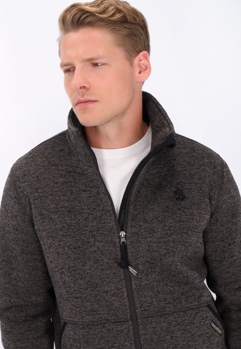 Schmuddelwedda Jacke Männer dunkelgrau meliert - Image 5