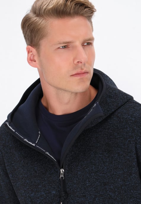Schmuddelwedda Jacke Männer marine meliert - Image 5