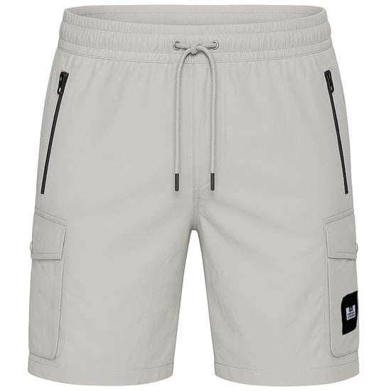 Weekend Offender Olympia Herren Silber Shorts - Image 1