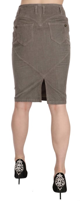 Just Cavalli Cordjacken-Bleistiftrock - Image 3