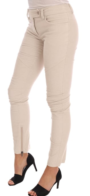 Cordhosen mit Reißverschluss im Biker-Stil - Image 2