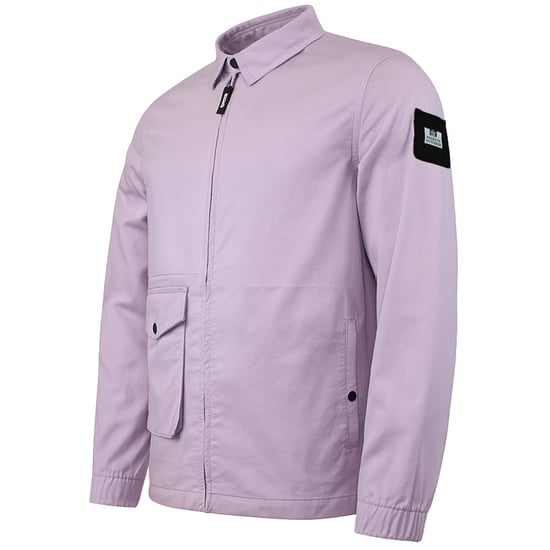 Weekend Offender Granville Herren Jacke in Helllila - Image 2