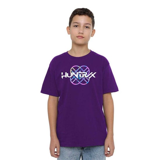 K-Pop Demon Hunters - T-Shirt für Kinder, Logo (Violett) - Image 4