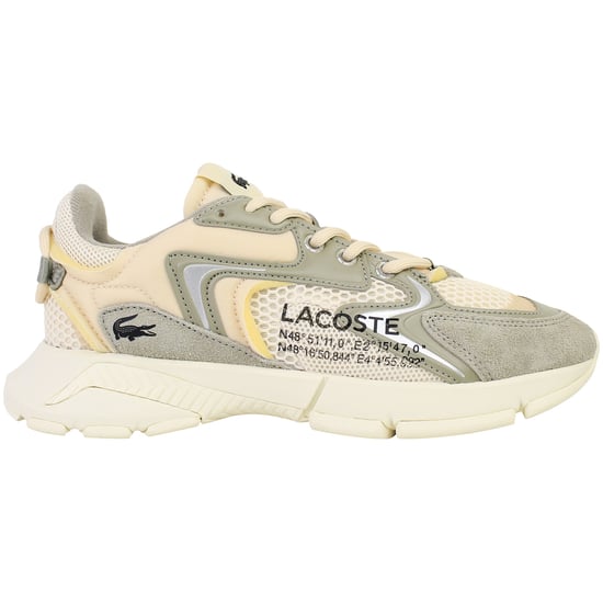 Lacoste L003 NEO 124 1 COU Damen Beigefarbene Sneakers - Image 1