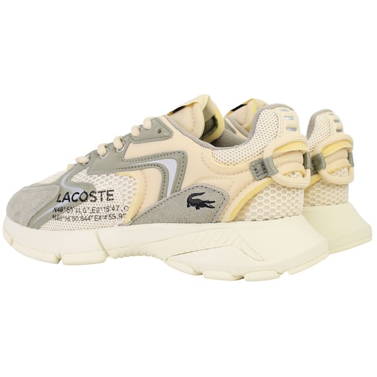 Lacoste L003 NEO 124 1 COU Damen Beigefarbene Sneakers - Image 3