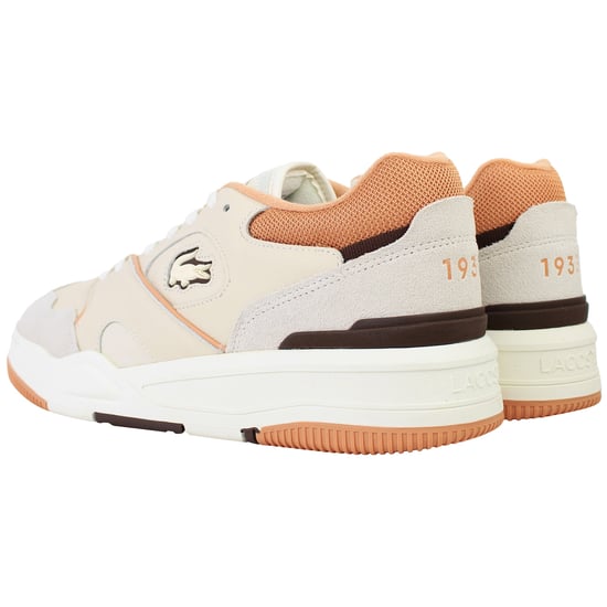 Lacoste Lineshot 124 3 Herren Sneaker Off White/Braun - Image 3