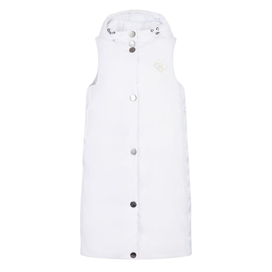 Armani Exchange - Weste für Damen, Lang (Weiß) - Image 1
