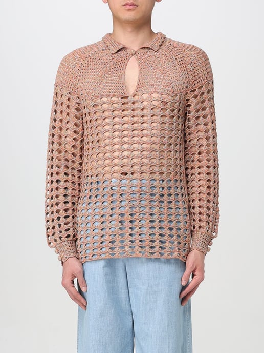 Openknit Häkel Langarmpullover - Image 1