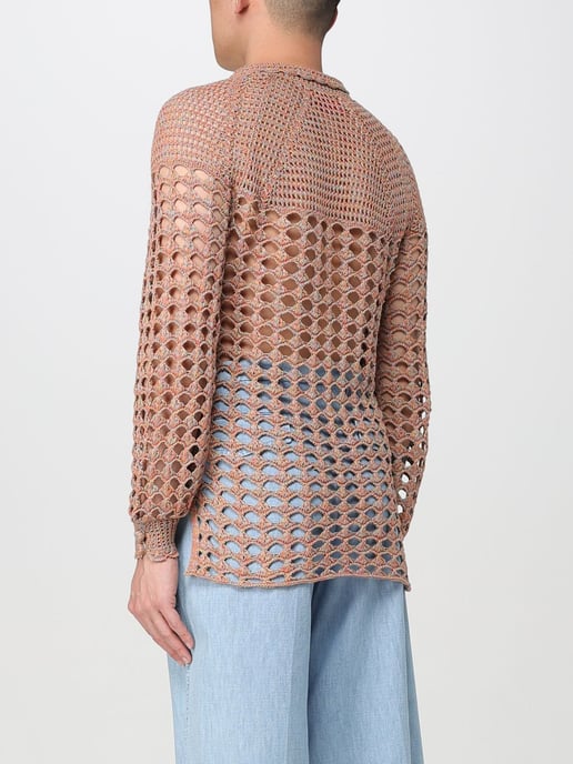 Openknit Häkel Langarmpullover - Image 3