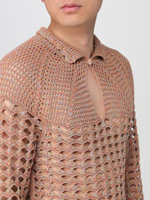 Openknit Häkel Langarmpullover - Image 5
