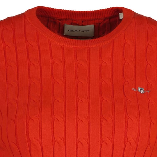 Gant Stretch Cotton Cable C-Neck Strickpullover - Image 3