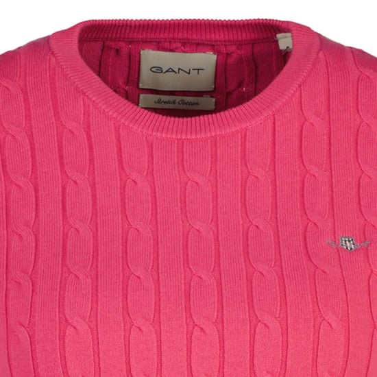 Gant Stretch Cotton Cable C-Neck Strickpullover - Image 3