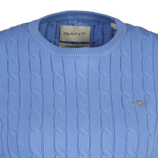 Gant Stretch Cotton Cable C-Neck Strickpullover - Image 3