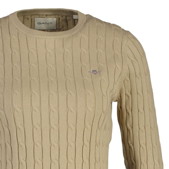 Gant Stretch Cotton Cable C-Neck Strickpullover - Image 2
