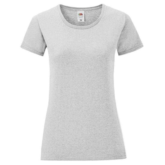 Fruit Of The Loom Damen T-Shirt Iconic, kurzärmlig (Athletic Grau) - Image 1