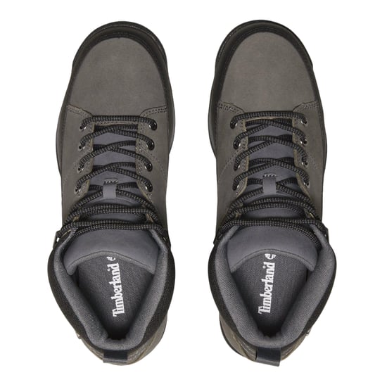 Timberland - "Euro Rock" Stiefel für Herren, Leder, Knöchelhoch (Grau) - Image 5