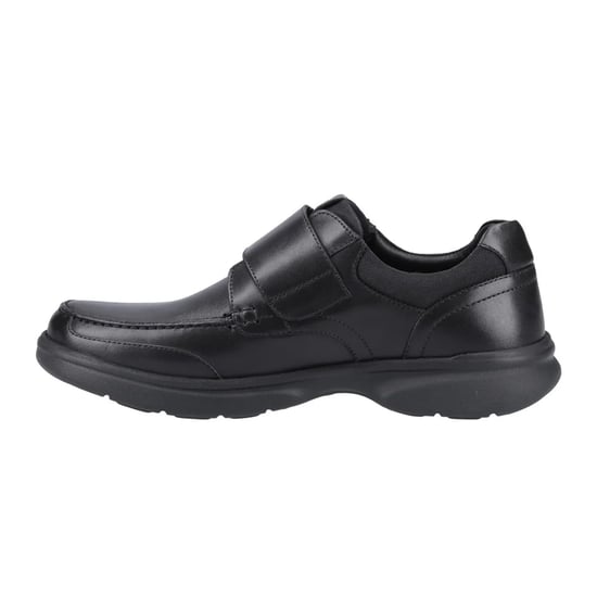 Hush Puppies - "Hector" Flache Schuhe für Herren, Klettverschluss (Schwarz) - Image 3